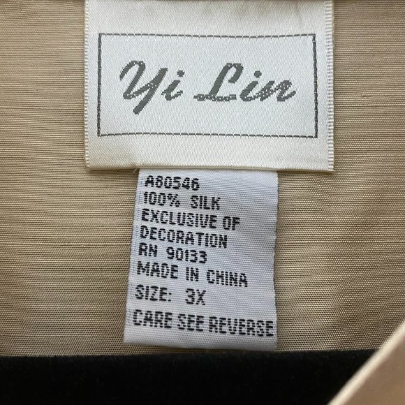 3X Yi Lin 🎃button down NWT - Picture 3 of 7
